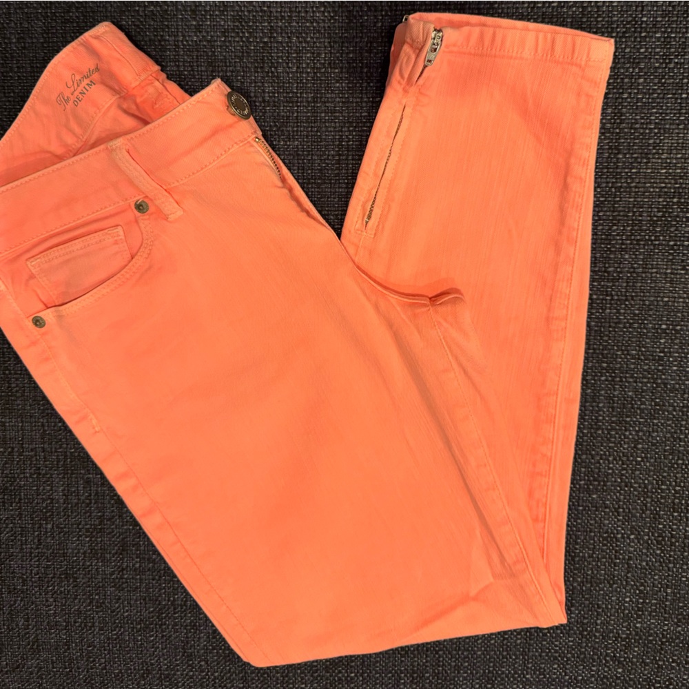 The Limited Denim 678 Neon Orange Jeans